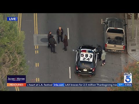 Pedestrian struck in early morning Pio Union hit-and-run