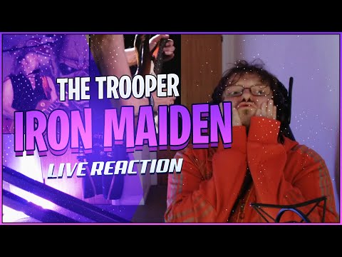 Iron Maiden The Trooper Live Reaction | Iron Maiden Reaction
