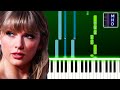 Taylor Swift - illicit affairs Piano Tutorial Easy @pianobymhd @easypianobyMHD