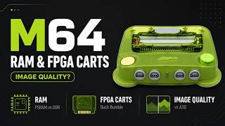 M64’s Hidden Hardware: PSRAM, FPGA Carts & A3D Image Gap
