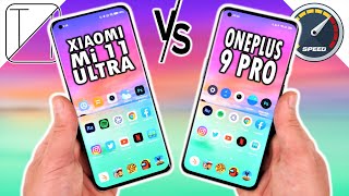 Xiaomi Mi 11 Ultra vs OnePlus 9 Pro Speed Test