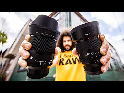 DON’T BUY THE SONY?! SIGMA 35 1.4 DN ART Review (vs SONY 35 1.4 GM)