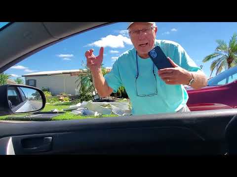 MAJOR Damage in Mobile Home Park! North Port Florida! Hurricane Ian!