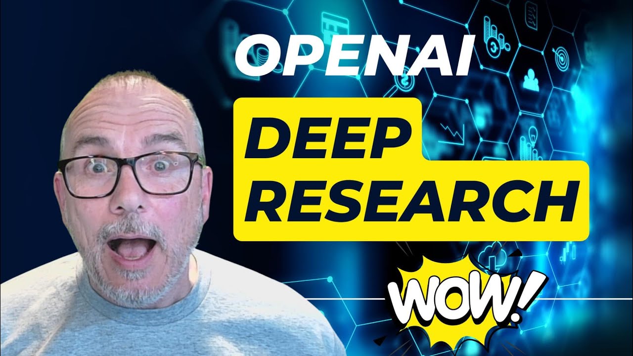 OpenAI Deep Research - the cutting edge of AI - AMAZING