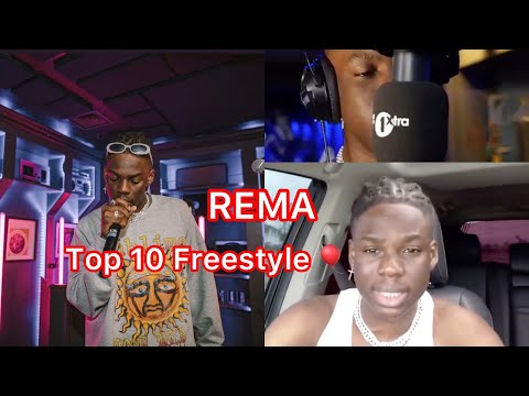 Top 10 Rema Freestyle (Compilation)