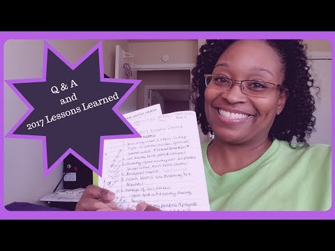 [224]Sewing|Q&A and 2017 Sewing Lessons Learned
