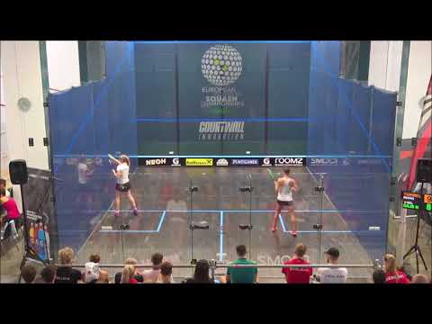 Championnat d'Europe Individuel 2018 : Quart finale - Nele Gilis & Lucy Turmel