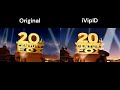 20th Century Fox Logo Comparison Original And IVipID