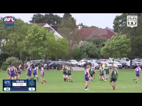 2016 AFL Europe - European Championships Men's Final Highlights - Great Britain v Ireland