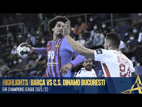 HIGHLIGHTS | Barça vs C.S. Dinamo Bucuresti | Round 4 | EHF Champions League 2021/22