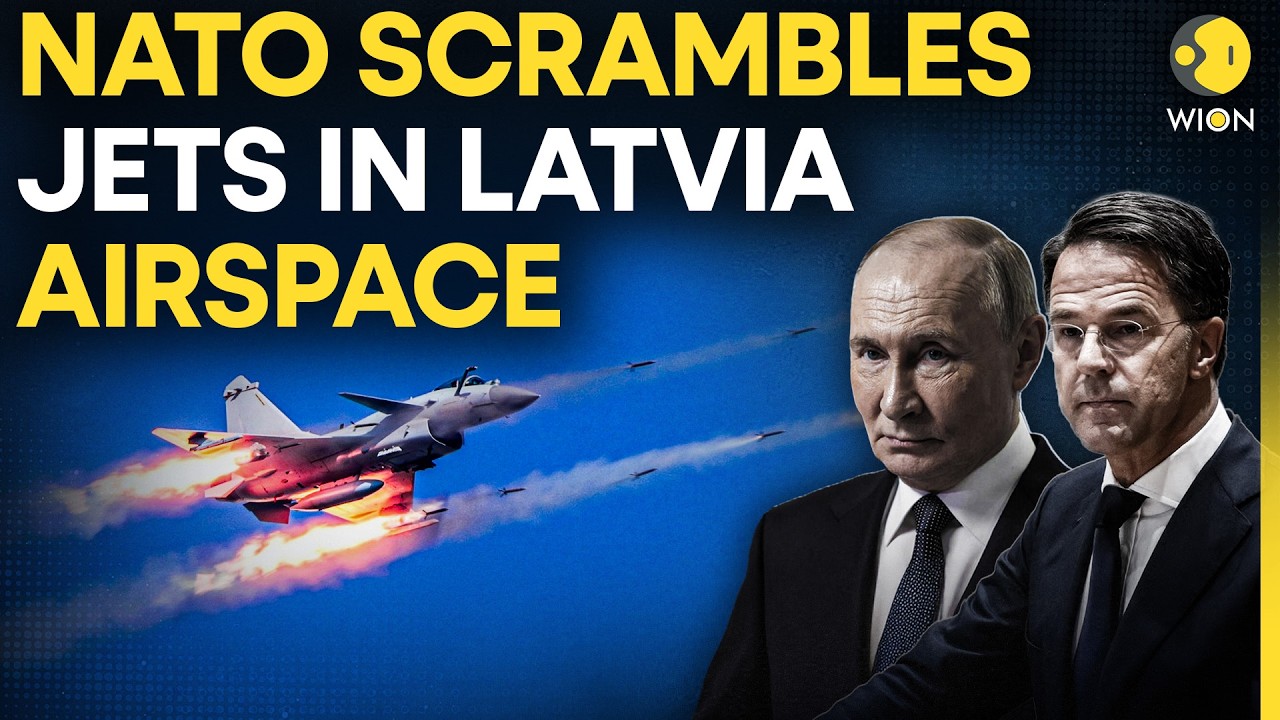 Russia-Latvia Tensions LIVE: Putin Warns As NATO Scrambles Jets Near Russia Border | WION