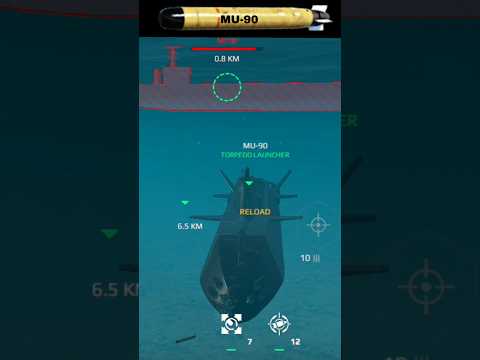 MU-90 | Torpedo Launcher | Modern warships #Shortsvideo