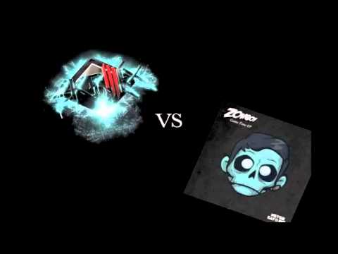 Skrillex vs. Zomboy (Bass Cannon [Zomboy Remix] and Scream and Shout)