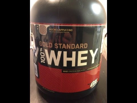 Optimum Nutrition Supplement Review Mocha Cappuccino Whey Protein