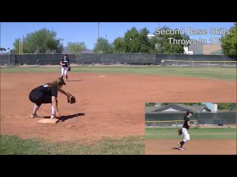 Macy Zimmerman Softball Skills Video 2020 2B 3B