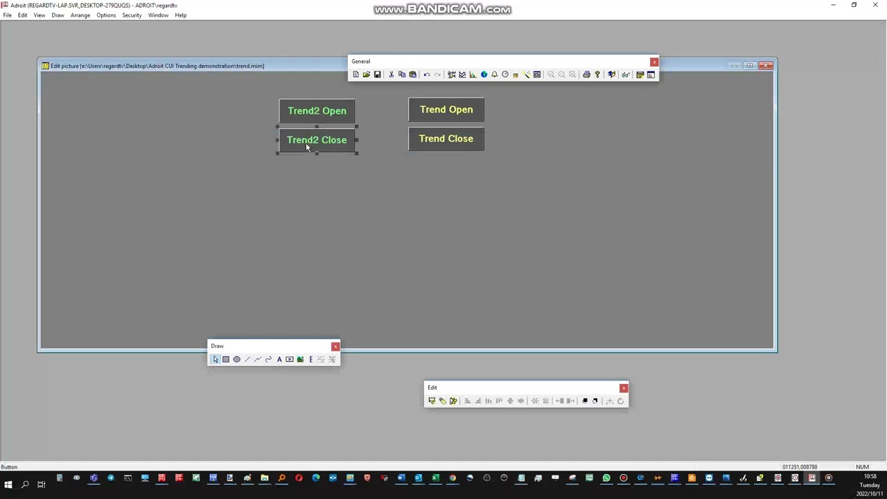 AdroitCUI   Basic Navigation   Trends