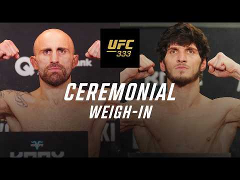 UFC 333: Volkanovski vs. Evloev Weigh-In Results