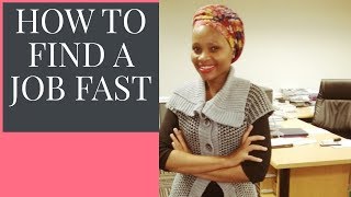 How to get a Job Fast in South Africa|| Job Hunting Tips 2020