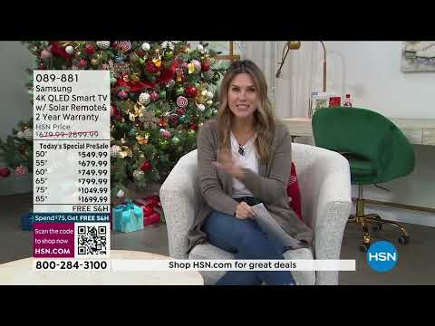 Samsung 43" Q60B 4K QLED Smart TV with Solar Remote   2Y...