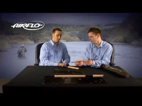 Iain Barr on Multi section Journeyman Nan Tec Rods from Airflo