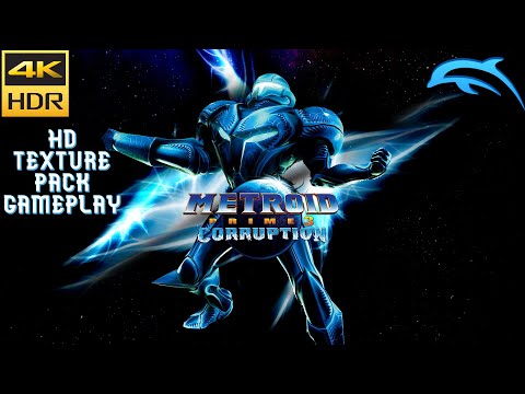 Metroid Prime 3 Corruption 4K 60FPS HDR UHD Texture Pack Gameplay | Dolphin Wii Emulator PC