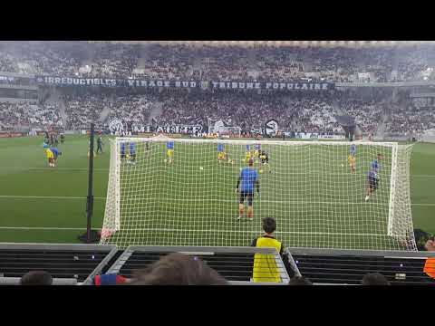 Échauffement PSG Bordeaux Paris 2018