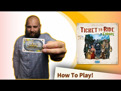 How to play Ticket to Ride Europe