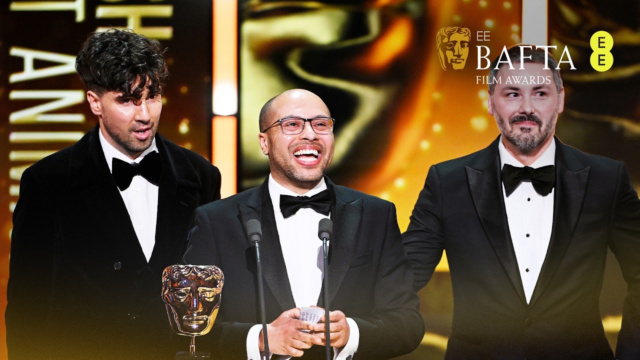 Two Black Boys in Paradise Wins the BAFTA for British Short Animation | EE BAFTA Film Awards 2026