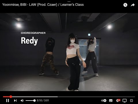 Yoonmirae, BIBI - LAW 1 MILLION Dance Studio (MIRRORED)