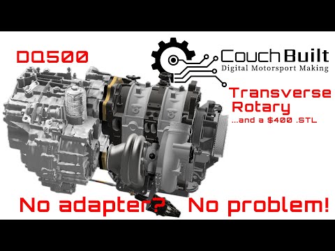 Custom transmission adapters and expensive .STLs - Building a 13B Rotary BMW i8: EP8