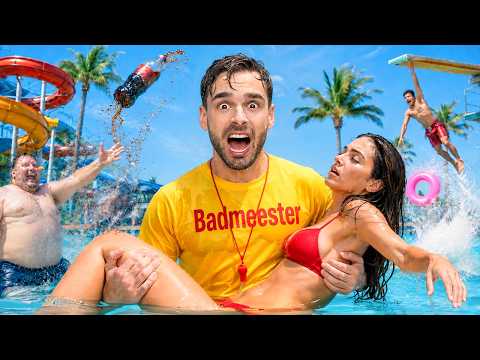 Ik Overleef Het Ergste Waterpark! (Badmeester Thomas)