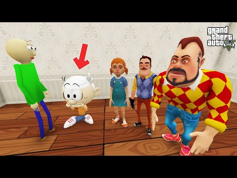 HELLO NEİGHBOR KIZININ YENİ ARKADAŞINI BALDİNİN ELİNDEN KURTARDIM