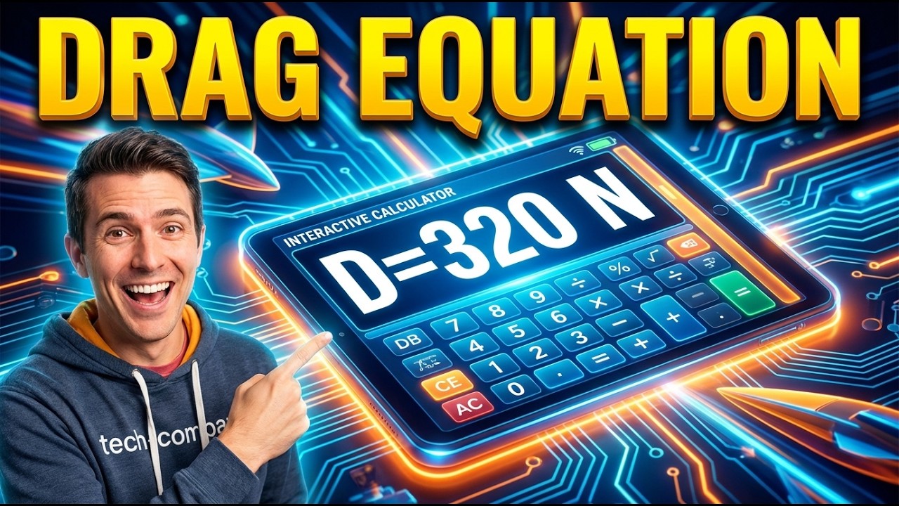 Drag Equation Interactive Calculator