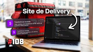 CRIANDO um SITE DE DELIVERY de MIL REAIS | #Live108