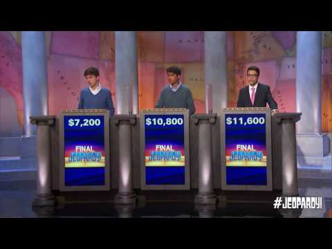 2016 Final Jeopardy! EARLY AMERICA    Teen Tournament Finals