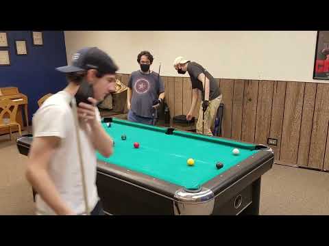 24 Minute Cut Throat Pool Game with Commentary