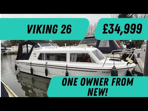 Viking 26 Narrow Beam - Ling Gill - £34,999
