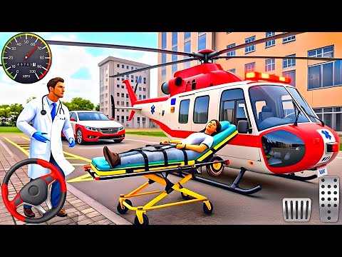 Ambulance City Rescue Simulator - 911 US Emergency Driving Rush 🚑🚨 (Android Gameplay)