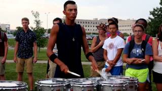 Bluecoats 2015 Drumline - Flam Jam