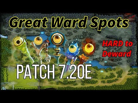 Great warding spots that are hard to deward - PATCH 7.20e