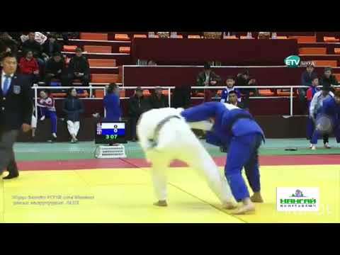 Mongolia judo junior championship 55kg SeMi-Final