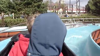 preview picture of video 'Slagharen: Going down in the boat with the small guys,...'