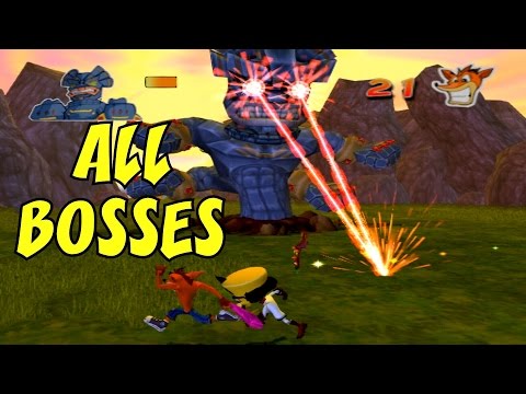 Crash Twinsanity - All Bosses (No Damage)