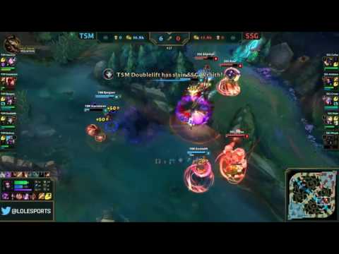 TSM vs SSG: TSM Biofrost saves the day! Worlds 2016