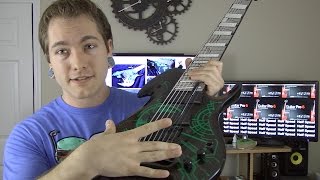 Video thumbnail for Lucas Mann Signature Model Guitar LM Kronos by Etherial Guitars by Rings of Saturn Band Official