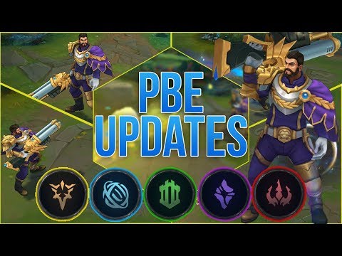 PBE Updates - Victorious graves, Health Bars & Runes Reforged
