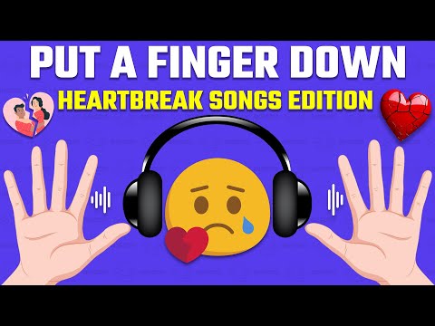 Put a Finger Down 🎙️🎶 Heartbreak Love Song Edition 🎧 Music Quiz