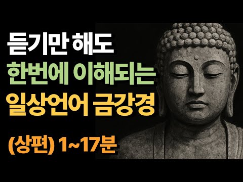 [화현×경전] 잠자면서 듣는 일상언어 금강경 (상편 1~17분)