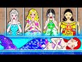 Who Murdered The Princess! - Barbie Four Element In Jail Handmade - DIYs Paper Dolls & Crafts
