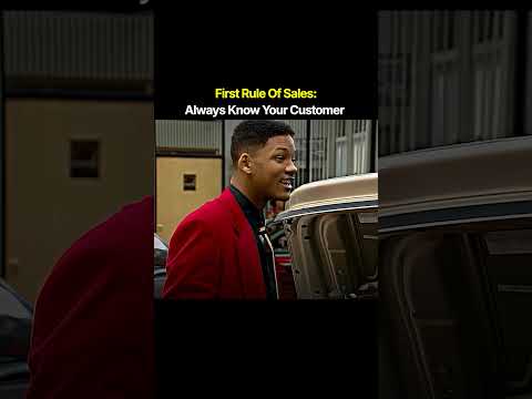 First Rule Of Sales Always Know Your Customer